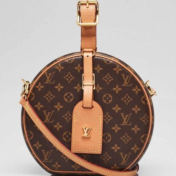 Louis Vuitton Monogram Canvas Petite Boite Chapeau Bag - Picture 1 of 12
